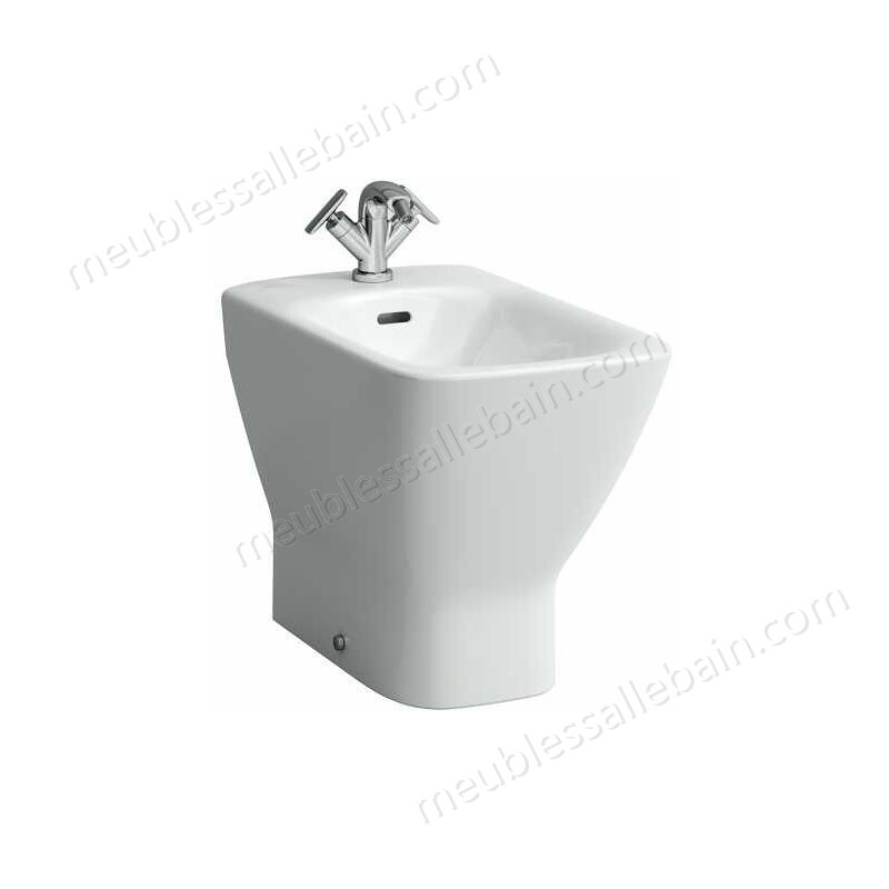 Moins Cher Stand-Bidet Running Palace, 1 trou pour robinet, valves d'angle intérieures, 560x360, blanc - H8327010003021 - -0