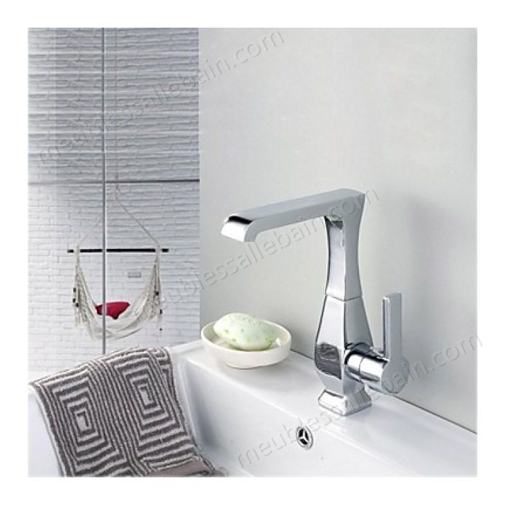Prix Compétitif Robinet salle de bain rotatif finition en chrome pour un style contemporain - -0