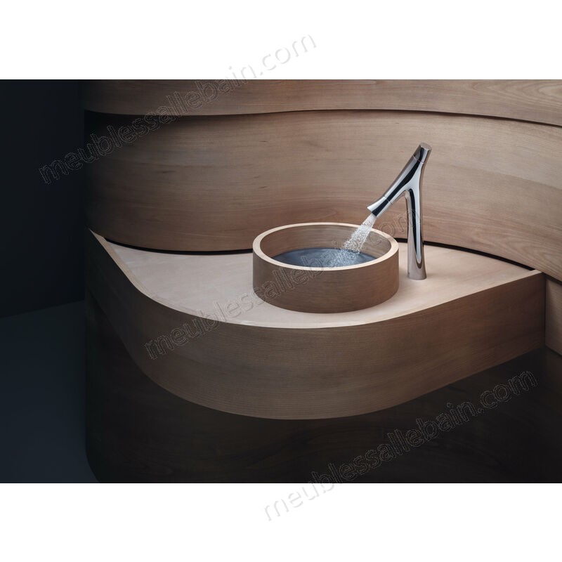 Prix Compétitif Hansgrohe AXOR Starck Mitigeur de lavabo organique à 2 poignées 170, sans timon, pour lavabos, Coloris: chrome - 12012000 - -1