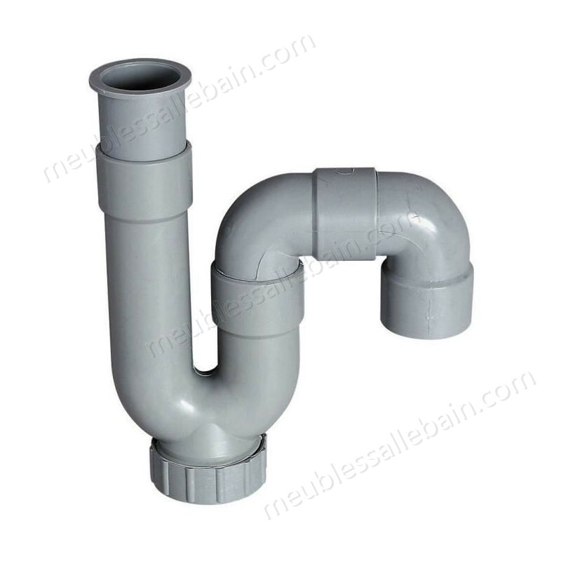 Moins Cher WIRQUIN Siphon de lavabo - PVC - Sortie horizontale ou verticale a coller - -0