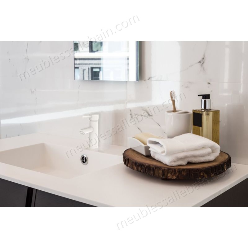 Prix Compétitif Deco mitigeur lavabo bas blanc - Blanc - -3