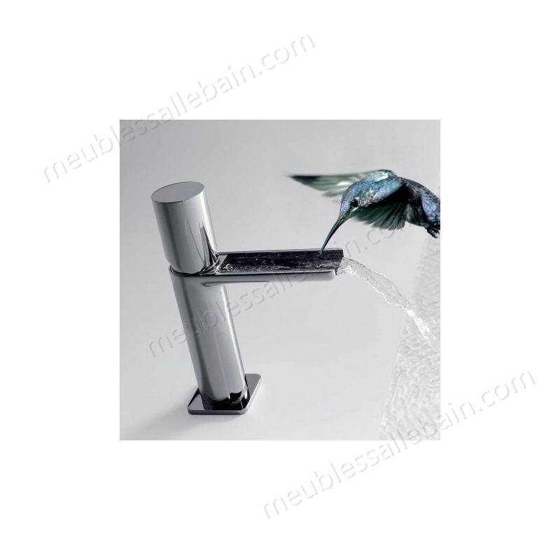 Prix Compétitif Mitigeur lavabo robinet cascade bec ouvert Chrome LOFT - TRES 20011002 - -2
