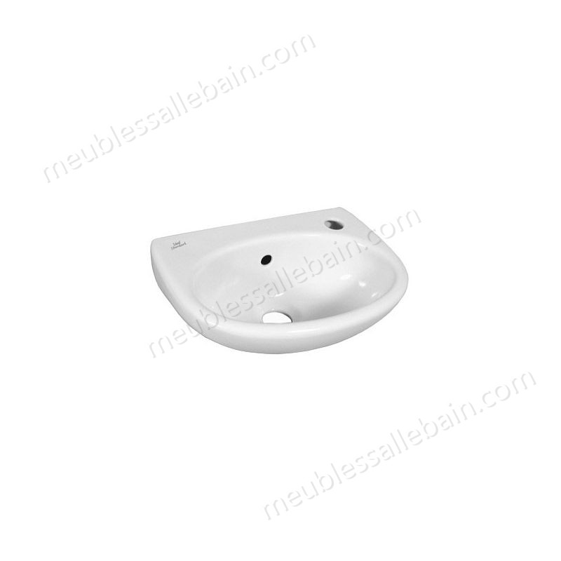 Moins Cher Ideal Standard EUROVIT Lave-mains 350 x 260 x 155 mm, ouverture droite , blanc (E147901) - -0