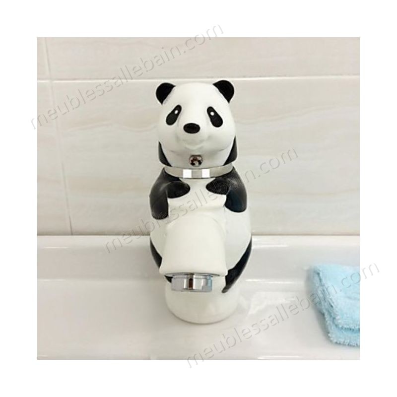 Prix Compétitif Robinet de lavabo en forme de panda en céramique - -1