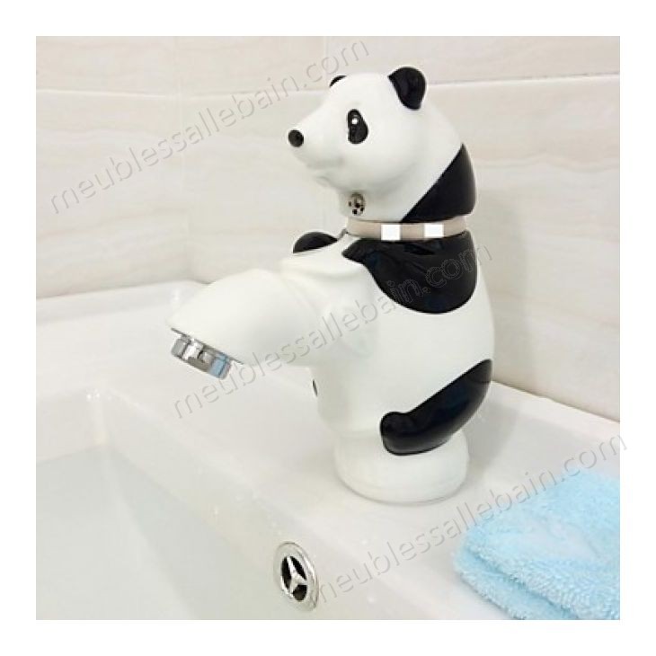 Prix Compétitif Robinet de lavabo en forme de panda en céramique - -0
