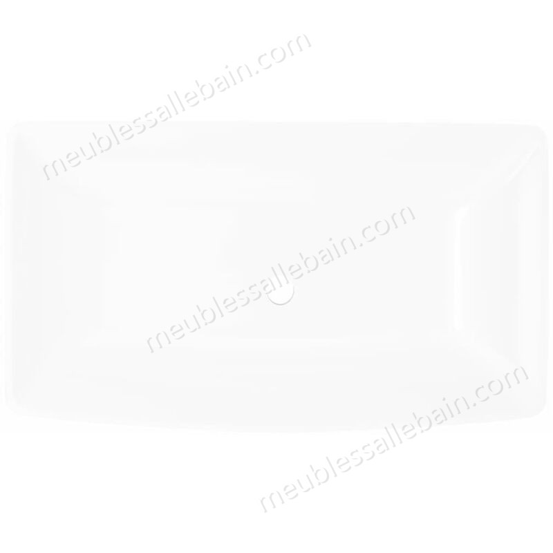 Moins Cher Hommoo Lavabo rectangulaire Céramique Blanc 71 x 39 cm HDV03677 - -2