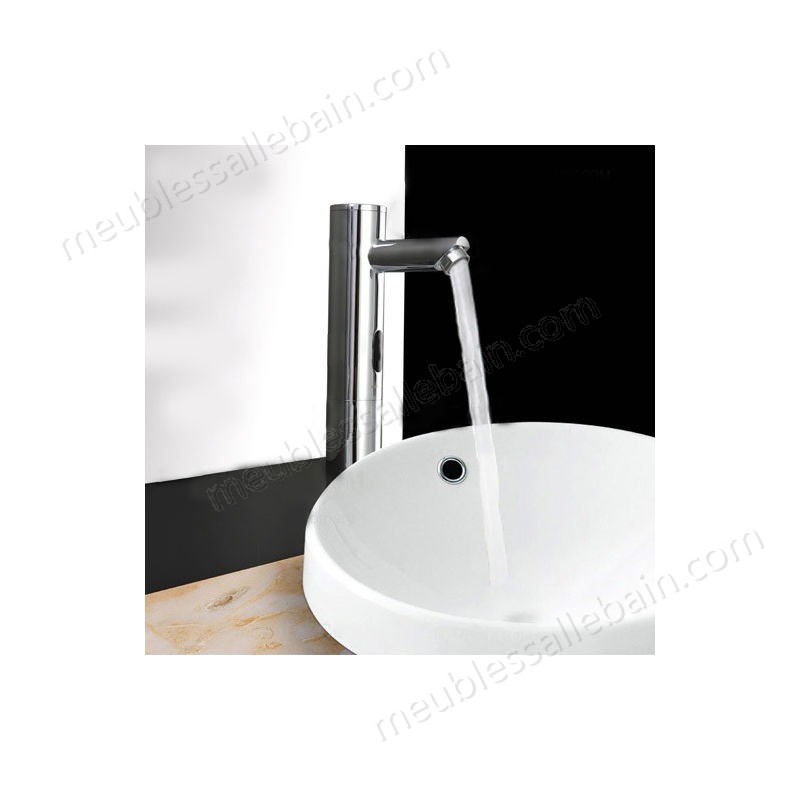 Prix Compétitif Robinet lavabo surélevé moderne à capteur automatique -eau froide - -0