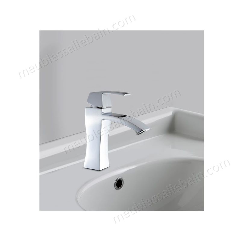 Prix Compétitif Robinet mitigeur vasque lavabo a poser design cubique moderne - -2