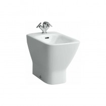 Moins Cher Stand-Bidet Running Palace, 1 trou pour robinet, valves d'angle intérieures, 560x360, blanc - H8327010003021