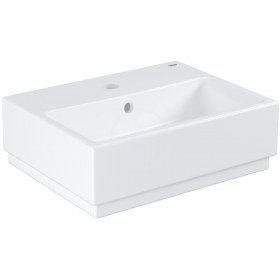 Moins Cher Grohe Cube Ceramic Lave-mains, 455x350 mm, PureGuard, alpine blanc (3948300H)