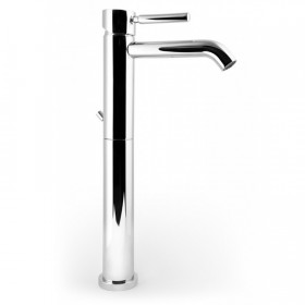 Prix Compétitif Mitigeur lavabo type haut avec vidage Pollini Acqua Design Jessy JE211CR