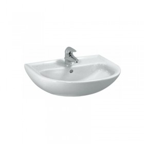 Moins Cher Laufen PRO B Lave-mains, 1 trou pour robinet, avec trop-plein, 450x330, Coloris: Blanc avec LCC - H8159524001041