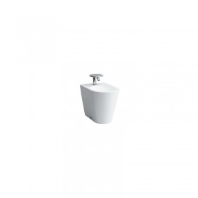 Moins Cher Laufen Cartel Stand-Bidet, 1 trou pour robinet, 370x545x430, Coloris: Neige (blanc mat) - H8323317573021