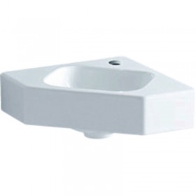 Moins Cher Keramag iCon xs lavabo d'angle 33cm blanc, Coloris: Blanc, avec KeraTect - 124729600
