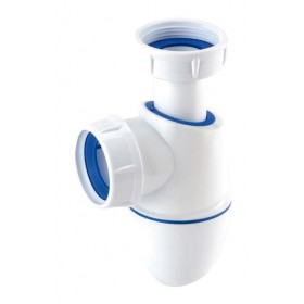 Moins Cher Siphon de lavabo NICOLL - à joints intégrés - Easyphon - 40mm - 00338 S
