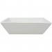 Moins Cher Lavabo carrée Céramique Blanc 41,5 x 41,5 x 12 cm - 3