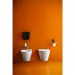 Moins Cher Laufen Kartell bidet mural, 1 trou pour robinet, 370x545x430, Coloris: Noir Mat - H8303317163021 - 4