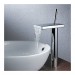 Prix Compétitif Robinet salle de bain effet cascade style contemporain fini en chrome - 0