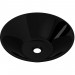 Moins Cher Topdeal VDTD04205_FR Vasque rond céramique Noir pour salle de bain - 1