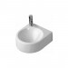Moins Cher Duravit lave-mains Architec 36cm sans trop-plein, avec table de robinetterie, trou de robinet pré-percé, Coloris: Blanc - 0766350000 - 1