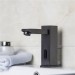 Prix Compétitif Robinet lavabo à capteur automatique eau froide en laiton solide et noir antique - 4