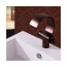Prix Compétitif Robinet de lavabo à poignée double finition en bronze huilé, style antique - 1