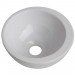 Moins Cher Lave mains design en bol blanc - 1