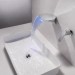 Prix Compétitif Robinet lavabo mural LED moderne en chromé poli - 2