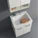 Moins Cher Xilon Nanco - Bac à laver avec meuble cm 60x60. Blanc (code 2266) - 0