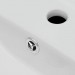 Moins Cher Vasque à trou de trop-plein/robinet céramique pour salle de bain Blanc HDV04210 - 2