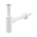 Moins Cher Alca Siphon pour lavabo universel design 100% métal blanc (A400B) - 0