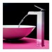 Prix Compétitif HPB ™ cascade contemporain finition laiton chromé un trou robinet d'évier une poignée - 0