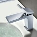 Prix Compétitif Robinet lavabo mitigeur moderne en laiton solide et chromé poli - 0