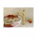 Prix Compétitif Robinet lavabo finition en laiton, un robinet de couleur or à design élégant et contemporain - 1
