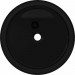 Moins Cher Hommoo Lavabo rond Céramique Noir 40 x 15 cm HDV04795 - 2