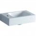 Moins Cher Keramag iCon xs lavabo 38x28cm, blanc, avec trou pour robinet à gauche, Coloris: Blanc - 124836000 - 0
