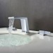 Prix Compétitif Robinet lavabo mélangeur contemporain en laiton solide et chromé poli - 0
