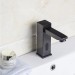 Prix Compétitif Robinet lavabo à capteur automatique eau froide en laiton solide et noir antique - 0