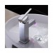 Prix Compétitif Robinet salle de bain LED à changement de couleur finition chromée muni d'une poignée - 2