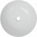 Moins Cher Hommoo Lavabo ronde Céramique Blanc 41,5 x 13,5 cm HDV04461 - 2