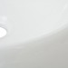 Moins Cher Hommoo Lavabo ronde Céramique Blanc 40 x 15 cm HDV04464 - 3